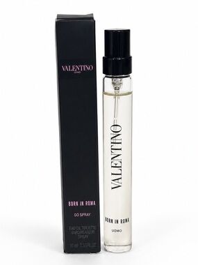 Valentino Uomo Born In Roma EDT Travel Spray 10ml New